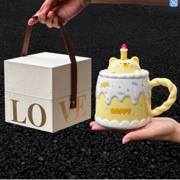 BIRTHDAY CAKE CERAMIC MUG