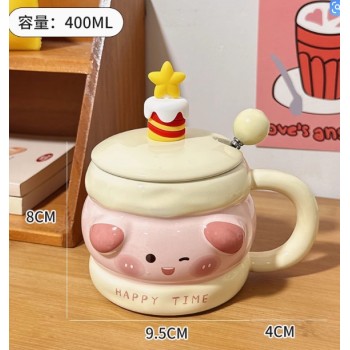 BIRTHDAY CAKE CERAMIC MUG